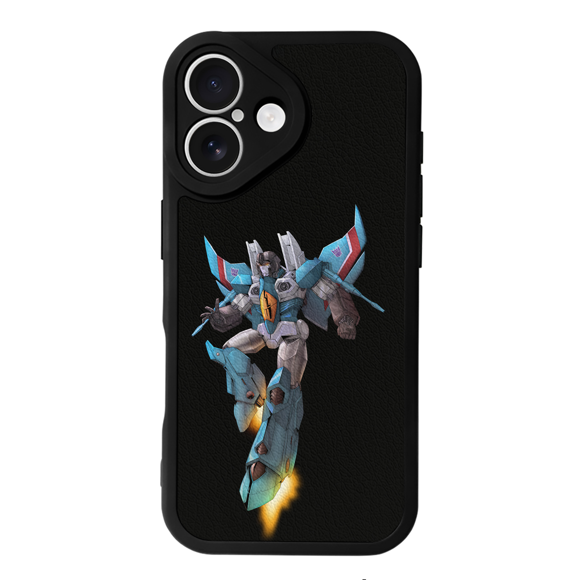 （画像用） Transformers トランスフォーマー 【iPhone 16シリーズ対応】シリコンスマホケース（レザー調） 材質：シリコン